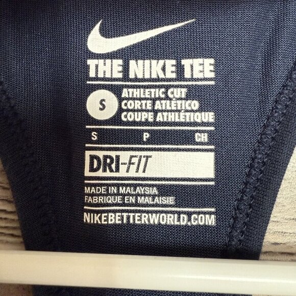 Nike Dri-Fit The Nike Tee Womens Athletic Cut Tank 'Sweat Now Glow Later' Small - Picture 4 of 6